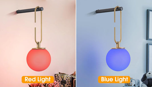 Battery Operated Wall Sconces Set of 2,Dimmable Wall Sconce Battery Powered with Remote Control,Indoor Not Hardwired Wall Lamp for Bedroom, Mid-Century Modern Wall Light